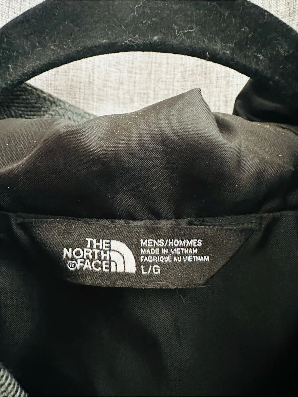 The North Face Men’s Gray and Black Hooded Dryvent Jacket
